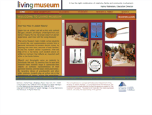 Tablet Screenshot of living-museum.org